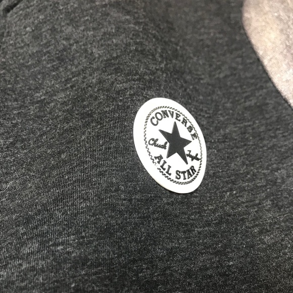 Converse metallic zip up bomber sweater jacket s - Picture 7 of 10